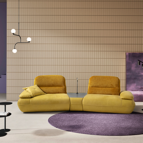 Nuovo divano HOOPS presentato al Salone del Mobile 2024